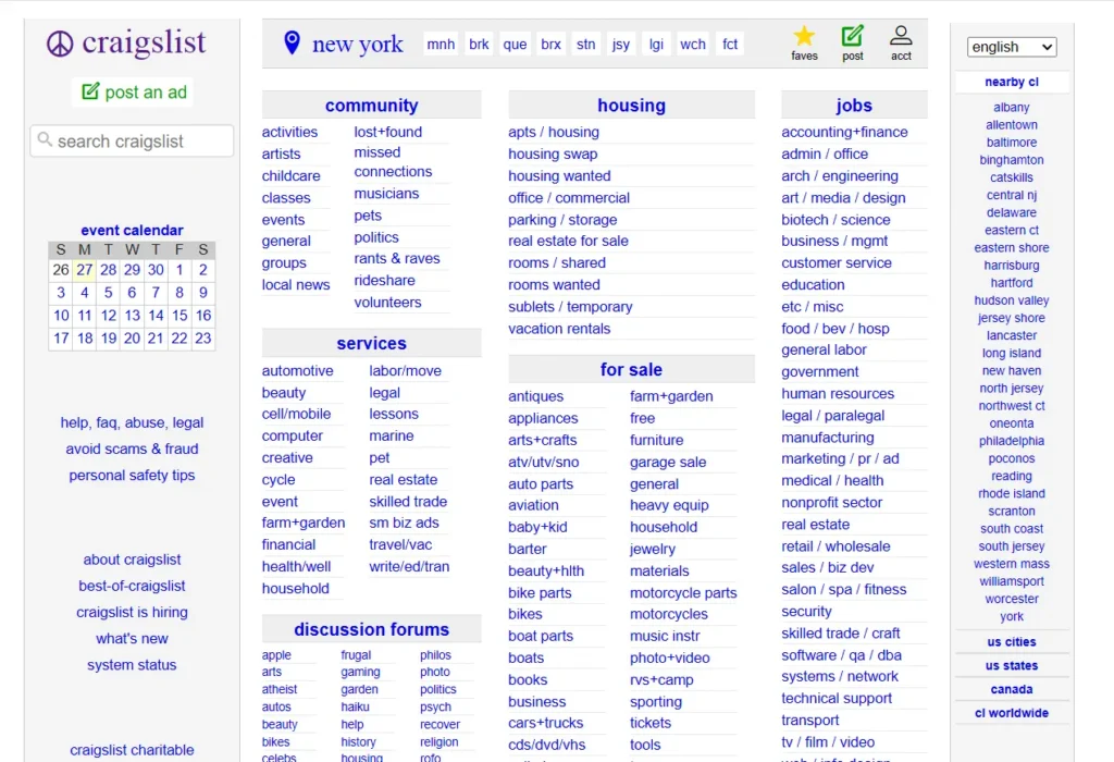 Craigslist 