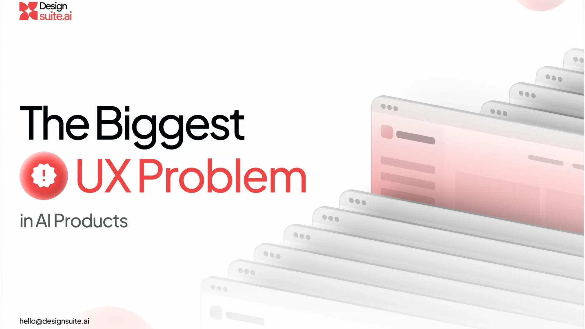 How to fix the biggest UX problem in AI products